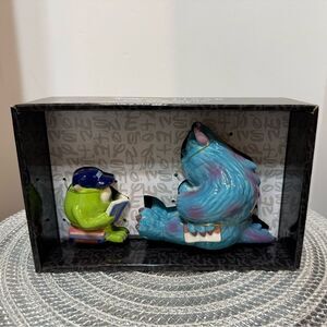 Disney Pixar Monsters University Salt and Pepper Shakers NWT